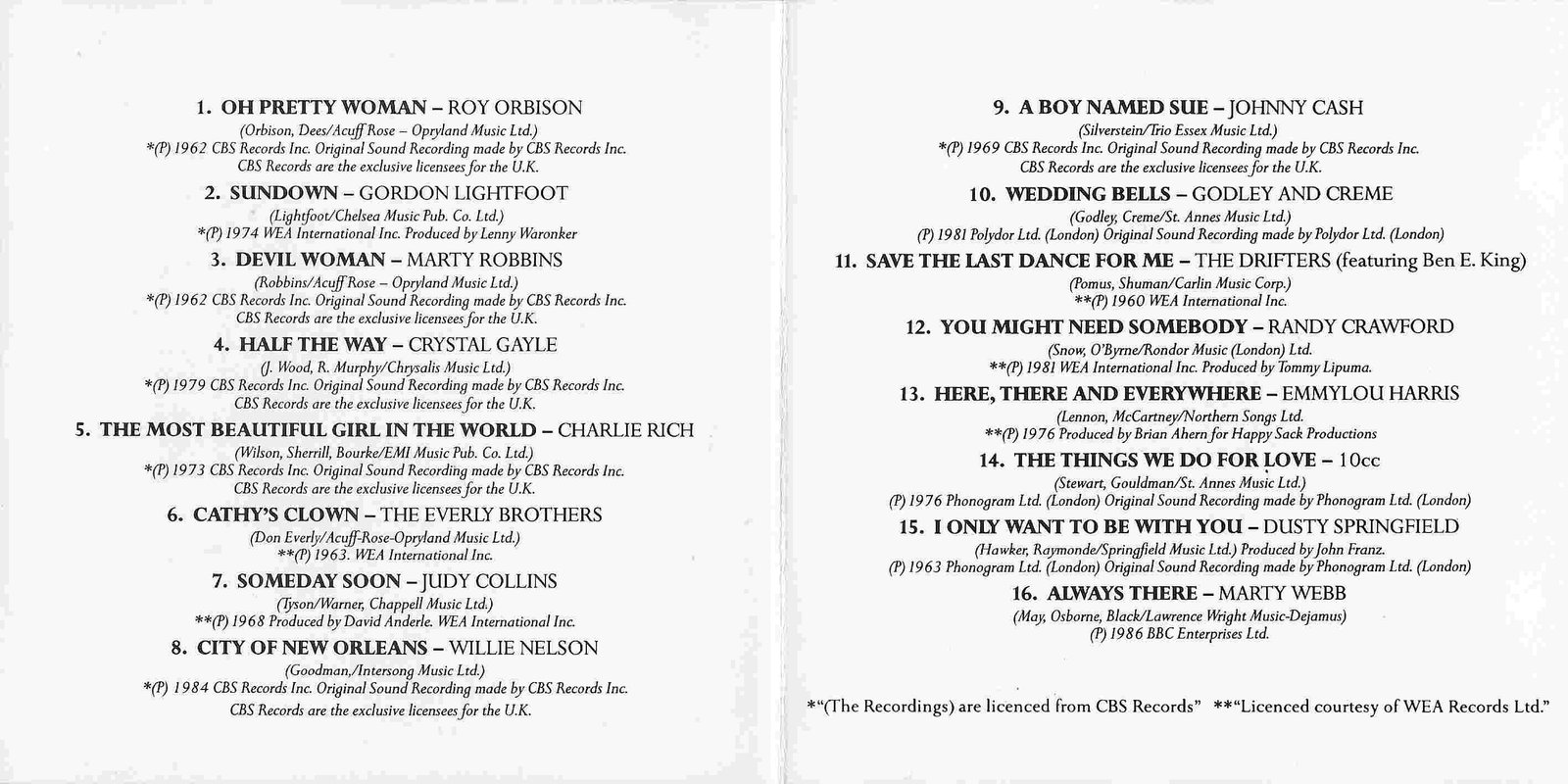Middle of cover of BBCCD710